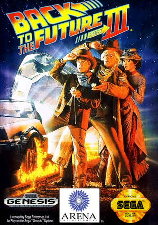 Back to the Future Part III box art