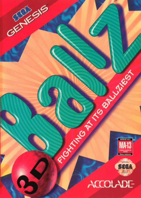Ballz 3D box art