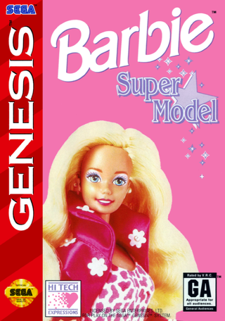 Barbie: Super Model box art