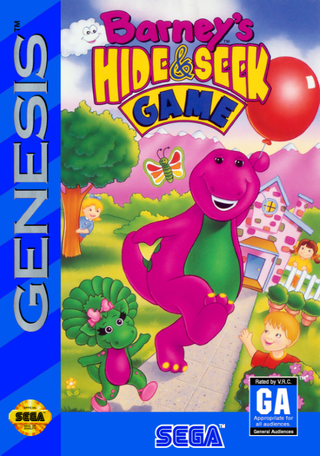 Barney's Hide & Seek Game box art