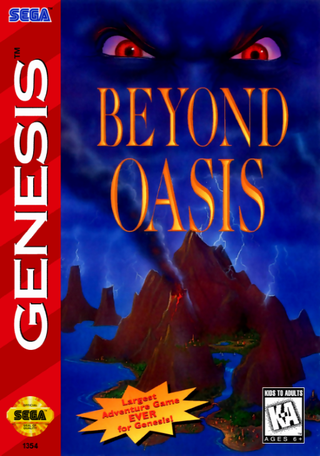 Beyond Oasis box art