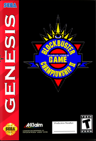 Blockbuster World Video Game Championship II box art