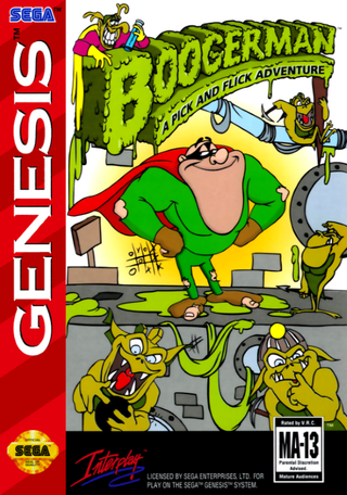 Boogerman: A Pick and Flick Adventure box art