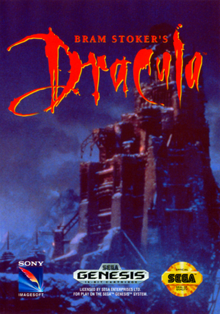 Bram Stoker's Dracula box art