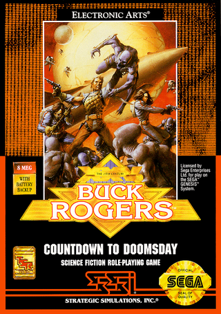 Buck Rogers: Countdown to Doomsday box art