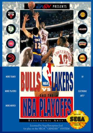 Bulls vs Lakers and the NBA Playoffs box art
