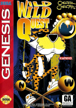 Chester Cheetah: Wild Wild Quest box art