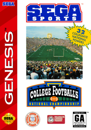 College Football's National Championship box art