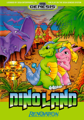 Dino Land box art