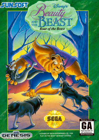 Disney's Beauty and the Beast: Roar of the Beast box art