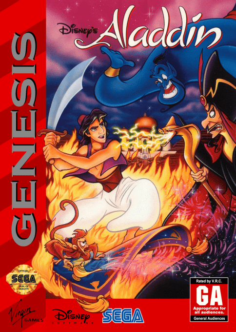Disney's Aladdin box art