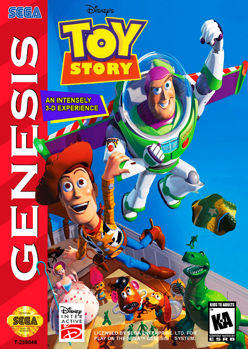 Disney's Toy Story box art