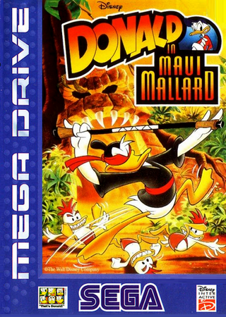 Donald in Maui Mallard box art