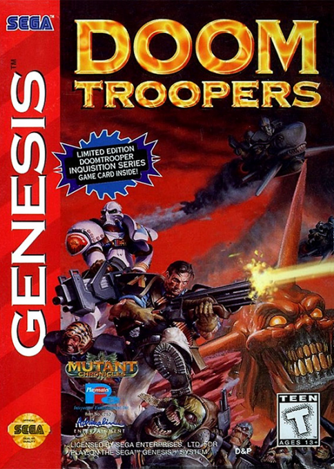Doom Troopers: Mutant Chronicles box art