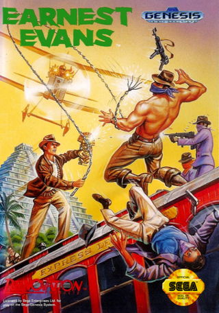 Earnest Evans box art
