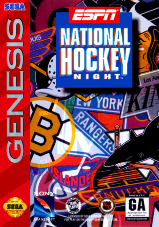 ESPN National Hockey Night box art