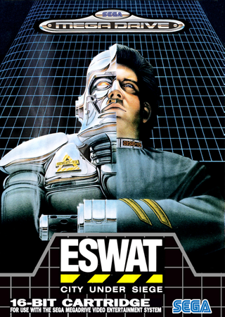 ESWAT: City Under Siege box art