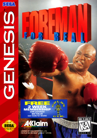 Foreman for Real box art