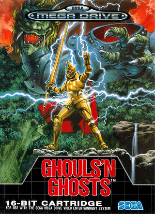 Ghouls 'n Ghosts box art