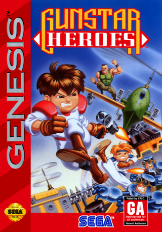 Gunstar Heroes box art
