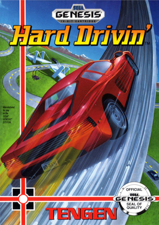 Hard Drivin' box art