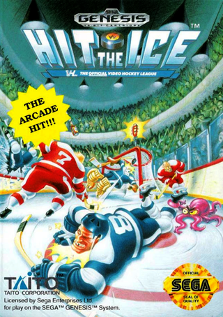 Hit the Ice: The Video Hockey League box art