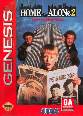 Home Alone 2: Lost in New York box art