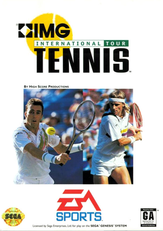 IMG International Tour Tennis box art