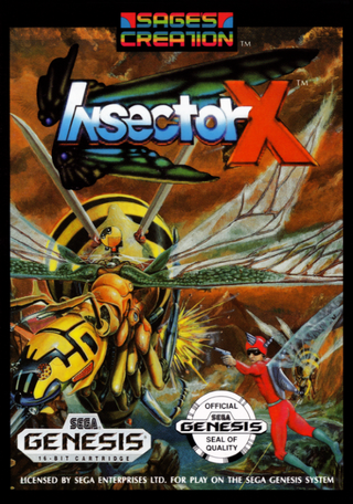 Insector X box art