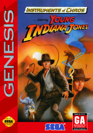 Instruments of Chaos Starring Young Indiana Jones box art