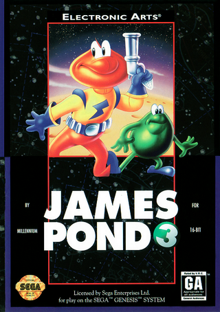 James Pond 3: Operation Starfish box art