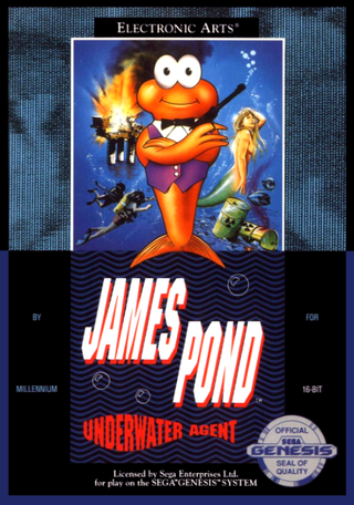 James Pond: Underwater Agent box art