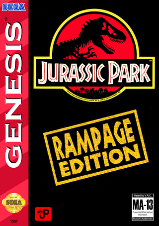 Jurassic Park: Rampage Edition box art