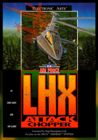 LHX: Attack Chopper box art