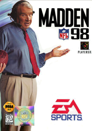 Madden NFL 98 box art