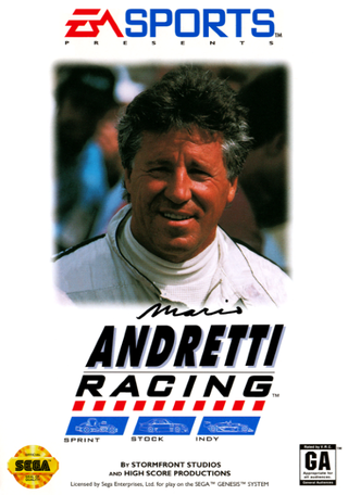 Mario Andretti Racing box art