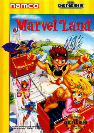 Marvel Land box art