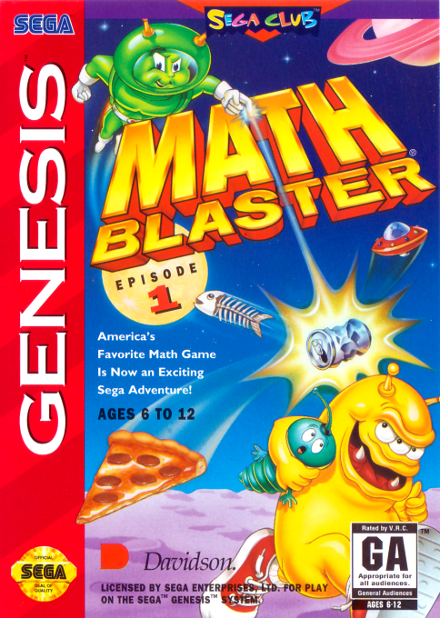 Math Blaster: Episode One - In Search of Spot box art