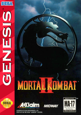 Mortal Kombat II box art