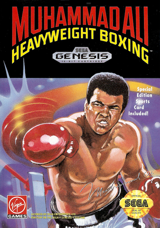 Muhammad Ali Heavyweight Boxing box art