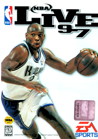 NBA Live 97 box art