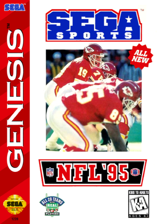 NFL '95 box art