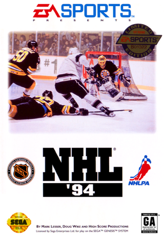 NHL '94 box art