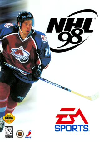 NHL 98 box art