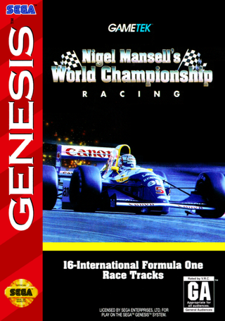 Nigel Mansell's World Championship box art