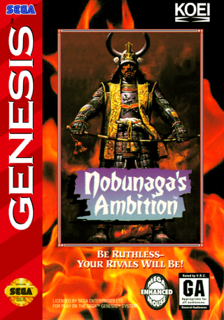 Nobunaga's Ambition box art