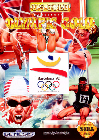 Olympic Gold: Barcelona '92 box art