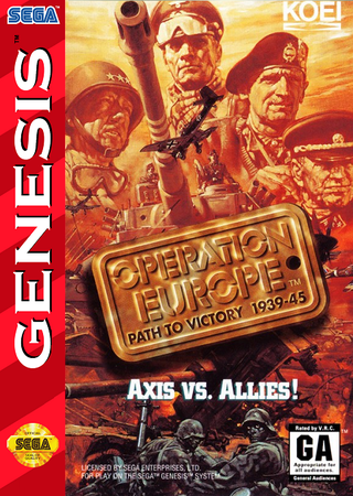 Operation Europe: Path to Victory 1939-45 box art