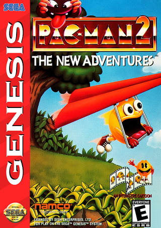 Pac-Man 2: The New Adventures box art