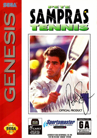 Pete Sampras Tennis box art